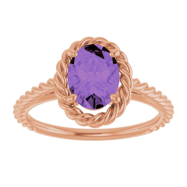 Natural Amethyst | Oval | 8 x 6mm