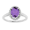 Natural Amethyst | Oval | 8 x 6mm