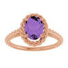 Natural Amethyst | Oval | 8 x 6mm