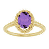 Natural Amethyst | Oval | 8 x 6mm