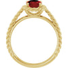 Natural Mozambique Garnet | Oval | 8 x 6mm