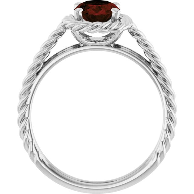 Natural Mozambique Garnet | Oval | 8 x 6mm