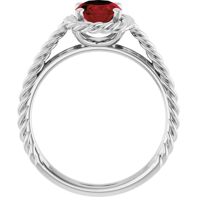 Natural Mozambique Garnet | Oval | 8 x 6mm