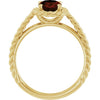 Natural Mozambique Garnet | Oval | 8 x 6mm
