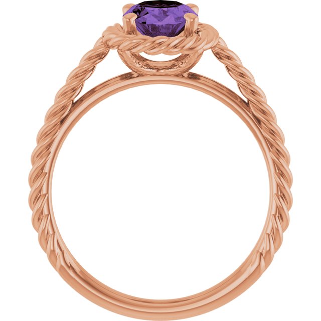 Natural Amethyst | Oval | 8 x 6mm