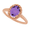 Natural Amethyst | Oval | 8 x 6mm