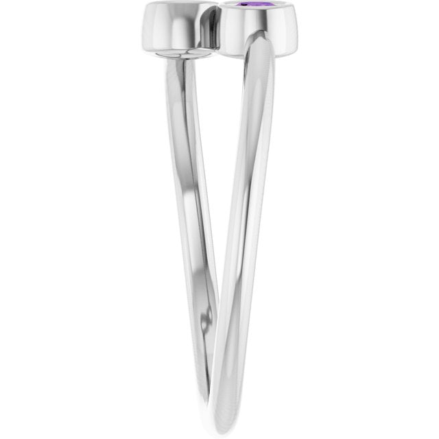 Natural Amethyst | Round | 3mm