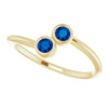 Natural Blue Sapphire | Round | 3mm | Lab-Grown Blue Sapphire | Round | 3mm