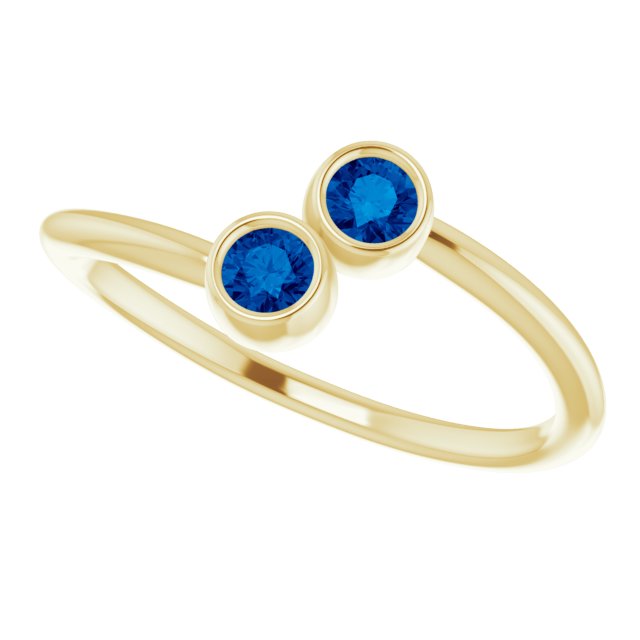 Natural Blue Sapphire | Round | 3mm | Lab-Grown Blue Sapphire | Round | 3mm