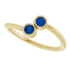 Natural Blue Sapphire | Round | 3mm | Lab-Grown Blue Sapphire | Round | 3mm
