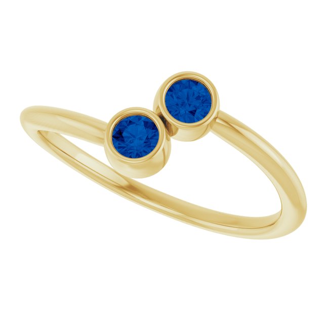 Natural Blue Sapphire | Round | 3mm | Lab-Grown Blue Sapphire | Round | 3mm