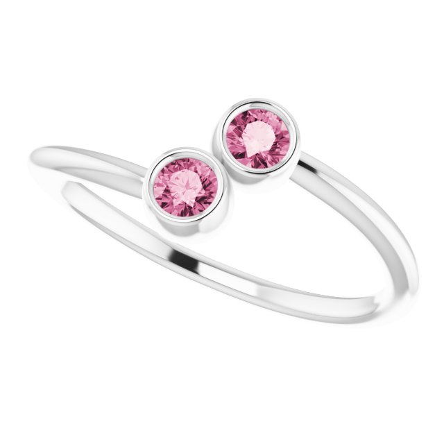 Natural Pink Tourmaline | Round | 3mm