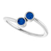Natural Blue Sapphire | Round | 3mm | Lab-Grown Blue Sapphire | Round | 3mm