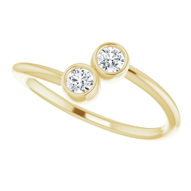 Natural White Sapphire | Round | 3mm | Natural Diamond | Round | 3mm