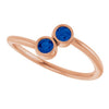 Natural Blue Sapphire | Round | 3mm | Lab-Grown Blue Sapphire | Round | 3mm