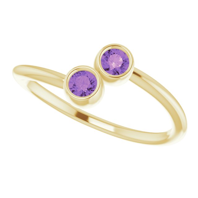 Natural Amethyst | Round | 3mm