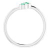 Natural Emerald | Round | 3mm | Lab-Grown Emerald | Round | 3mm