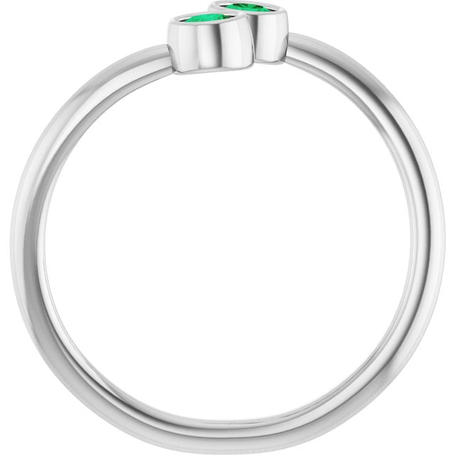 Natural Emerald | Round | 3mm | Lab-Grown Emerald | Round | 3mm