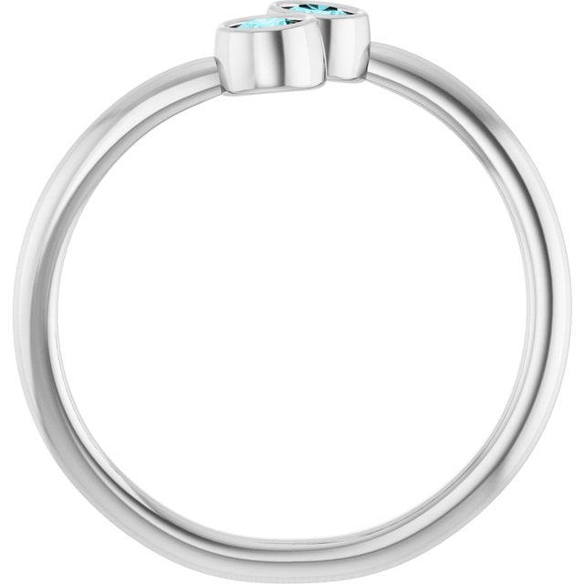 Natural Blue Zircon | Round | 3mm