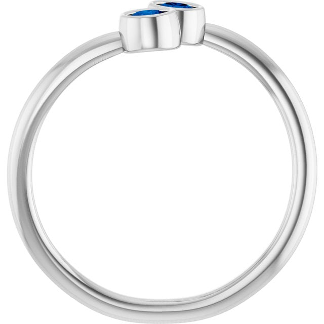 Natural Blue Sapphire | Round | 3mm | Lab-Grown Blue Sapphire | Round | 3mm