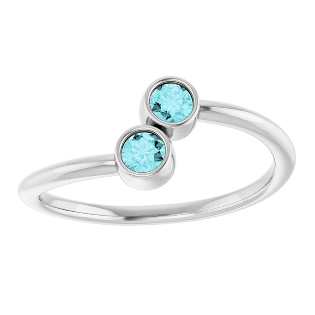 Natural Blue Zircon | Round | 3mm