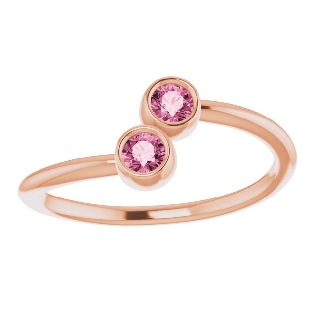 Natural Pink Tourmaline | Round | 3mm