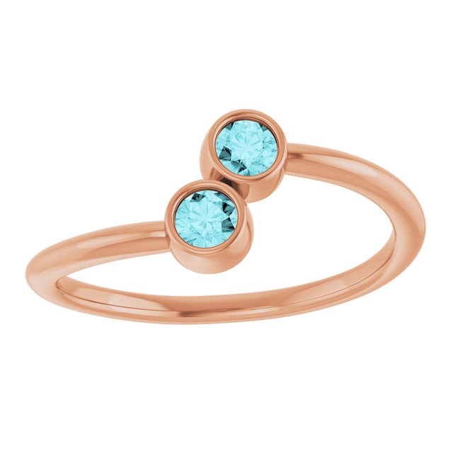 Natural Blue Zircon | Round | 3mm