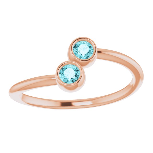 Natural Blue Zircon | Round | 3mm