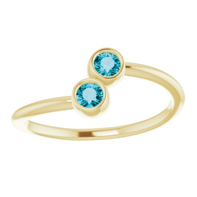 Natural London Blue Topaz | Round | 3mm