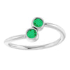 Natural Emerald | Round | 3mm | Lab-Grown Emerald | Round | 3mm