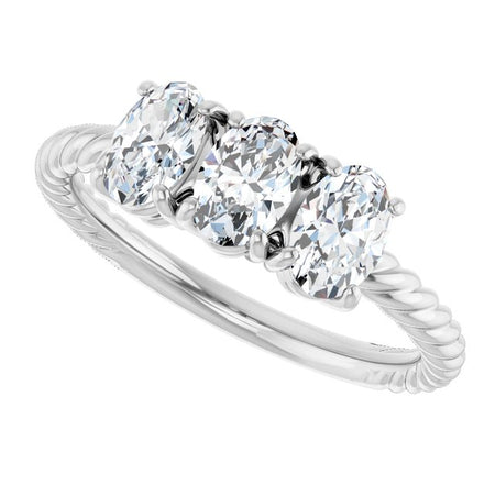 Lab-Grown Diamond | Oval | 8 x 6mm