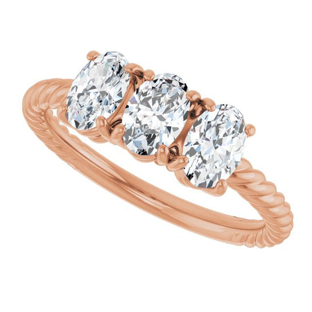 Lab-Grown Diamond | Oval | 8 x 6mm