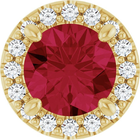 Lab-Grown Ruby | Round | 5mm