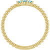 Natural Blue Zircon | Round | 2mm