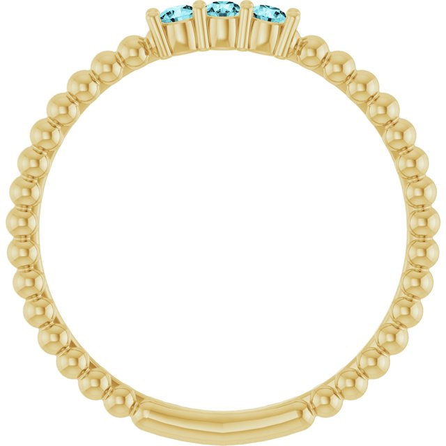 Natural Blue Zircon | Round | 2mm