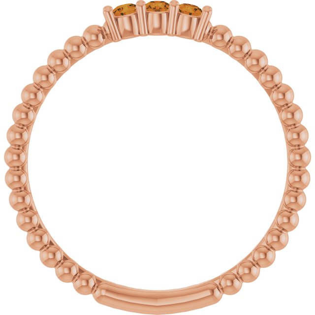 Natural Citrine | Round | 2mm