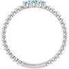 Natural Blue Zircon | Round | 2mm