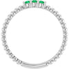 Natural Emerald | Round | 2mm | Lab-Grown Emerald | Round | 2mm