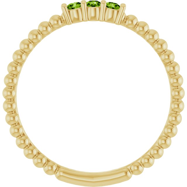 Natural Peridot | Round | 2mm