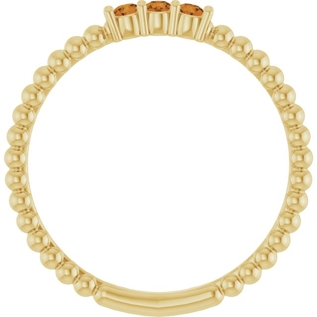 Natural Citrine | Round | 2mm
