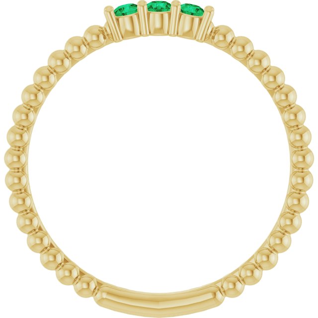 Natural Emerald | Round | 2mm | Lab-Grown Emerald | Round | 2mm