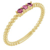 Natural Pink Tourmaline | Round | 2mm