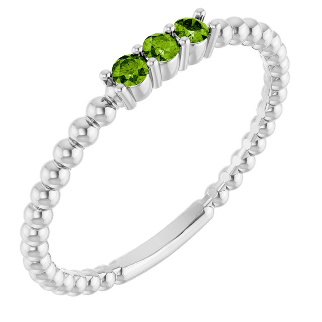 Natural Peridot | Round | 2mm