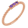 Natural Amethyst | Round | 2mm