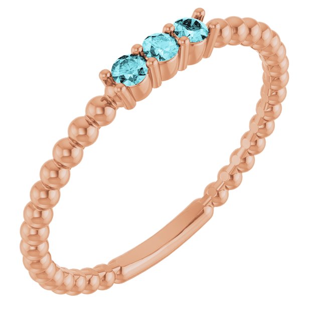 Natural Blue Zircon | Round | 2mm