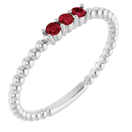 Lab-Grown Ruby | Round | 2mm