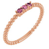 Natural Pink Tourmaline | Round | 2mm