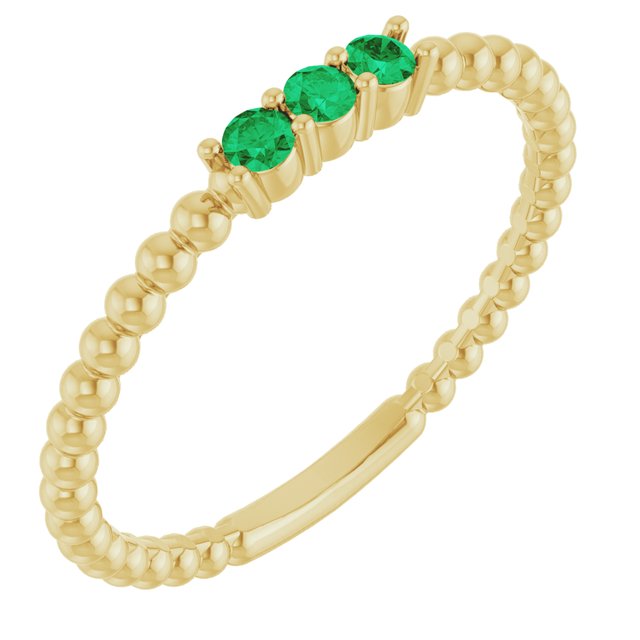 Natural Emerald | Round | 2mm | Lab-Grown Emerald | Round | 2mm