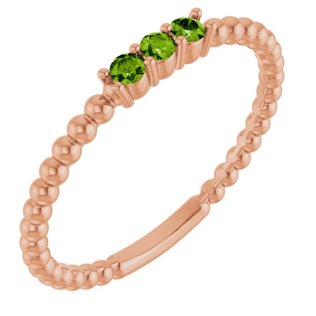 Natural Peridot | Round | 2mm