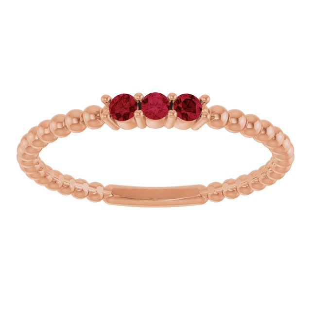 Natural Ruby | Round | 2mm | Lab-Grown Ruby | Round | 2mm
